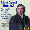 Johann Nepomuk Hummel, Martin Galling, George Zukerman, Collegium Con Basso, The Berlin Symphony Orchestra & Württembergisches Kammerorchester : Piano & Bassoon Concertos, Etc. (CD, RM)