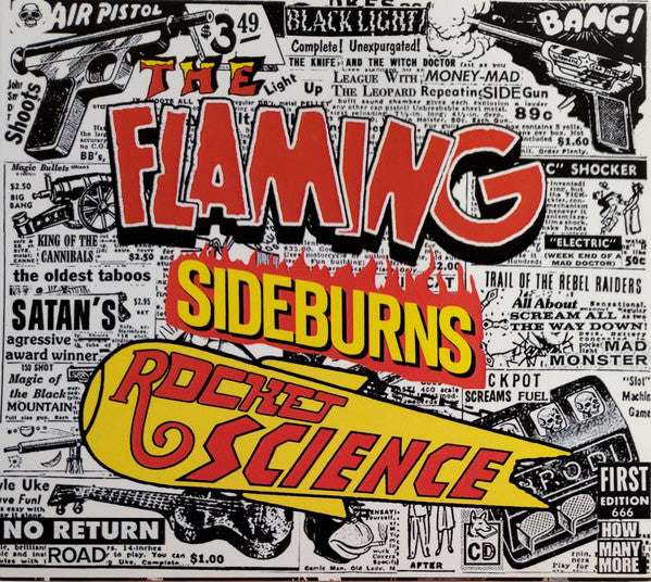 The Flaming Sideburns : Rocket Science (Original Artyfacts From The Psychedelic Era 1996–1999) (CD, Comp)
