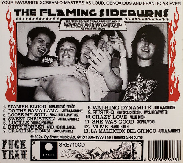 The Flaming Sideburns : Rocket Science (Original Artyfacts From The Psychedelic Era 1996–1999) (CD, Comp)