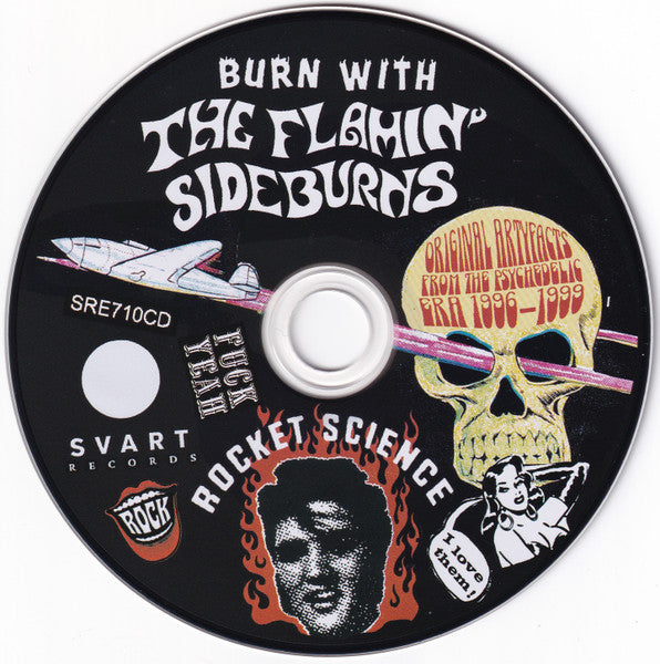 The Flaming Sideburns : Rocket Science (Original Artyfacts From The Psychedelic Era 1996–1999) (CD, Comp)