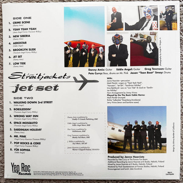 Los Straitjackets : Jet Set (LP, Album, RE, Ora)