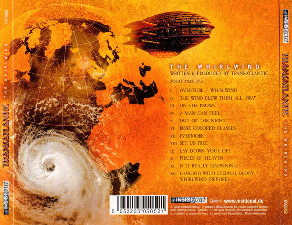 TransAtlantic (2) : The Whirlwind (CD, Album)