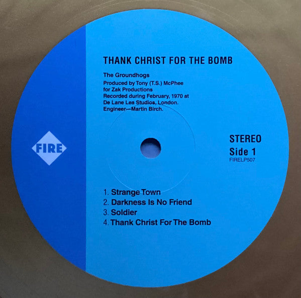 The Groundhogs : Thank Christ For The Bomb (LP, Album, Ltd, RE, Gol)