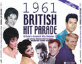 Various : 1961 British Hit Parade - Britain's Greatest Hits Volume 10 - Part 1 January - April (4xCDr, Comp)
