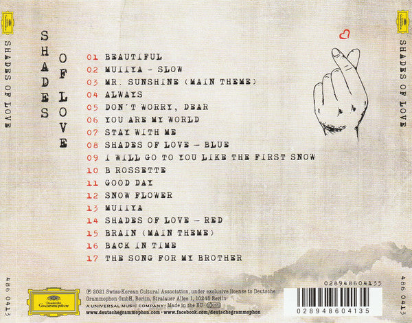 Various : Shades Of Love (Korean Drama Sound Tracks) (CD, Album, Comp)