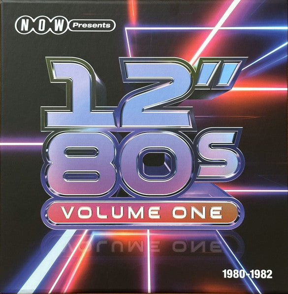 Various : Now Presents 12" 80s Volume One (1980-1982) (LP, Comp, Red + LP, Comp, Yel + LP, Comp, Gre + LP)