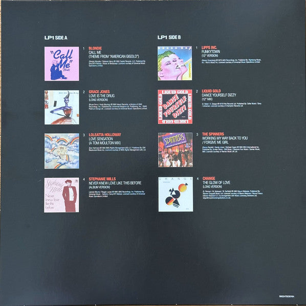 Various : Now Presents 12" 80s Volume One (1980-1982) (LP, Comp, Red + LP, Comp, Yel + LP, Comp, Gre + LP)