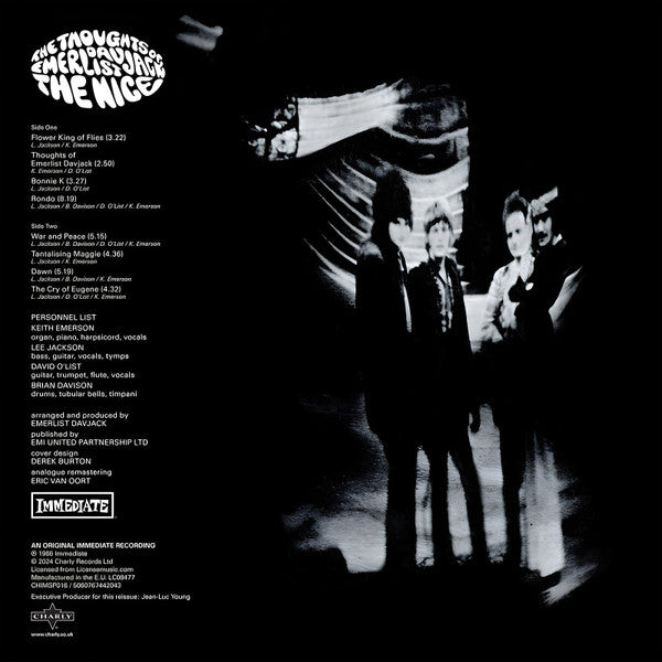 The Nice : The Thoughts Of Emerlist Davjack (LP, Album, RE, RM)