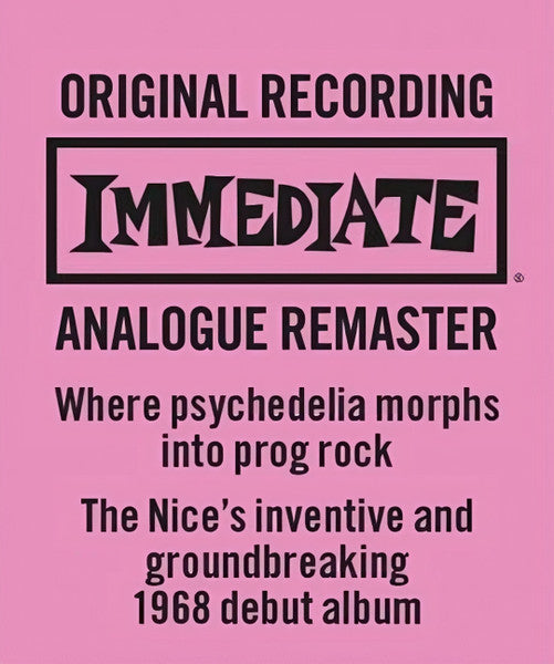 The Nice : The Thoughts Of Emerlist Davjack (LP, Album, RE, RM)