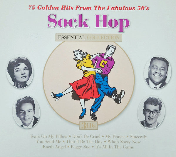 Various : Sock Hop (75 Golden Hits From The Fabulous 50's) (3xCD, Comp)