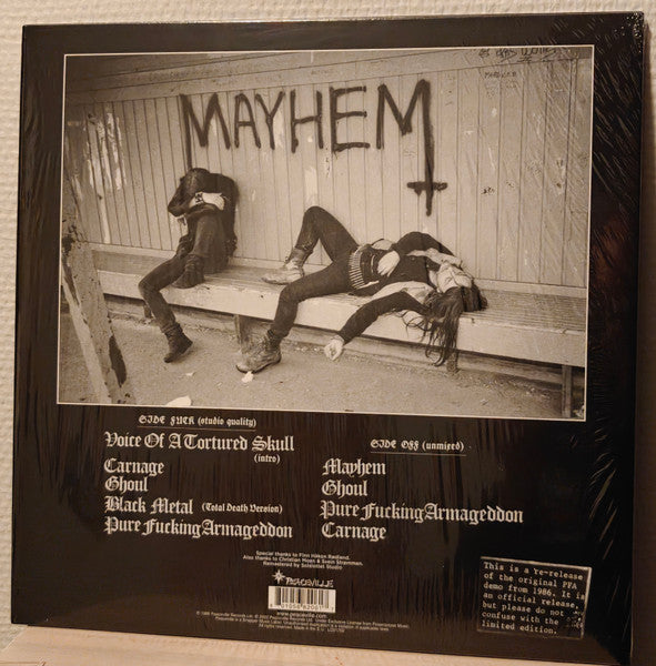 Mayhem : Pure Fucking Armageddon (LP, Ltd, RE, Whi)