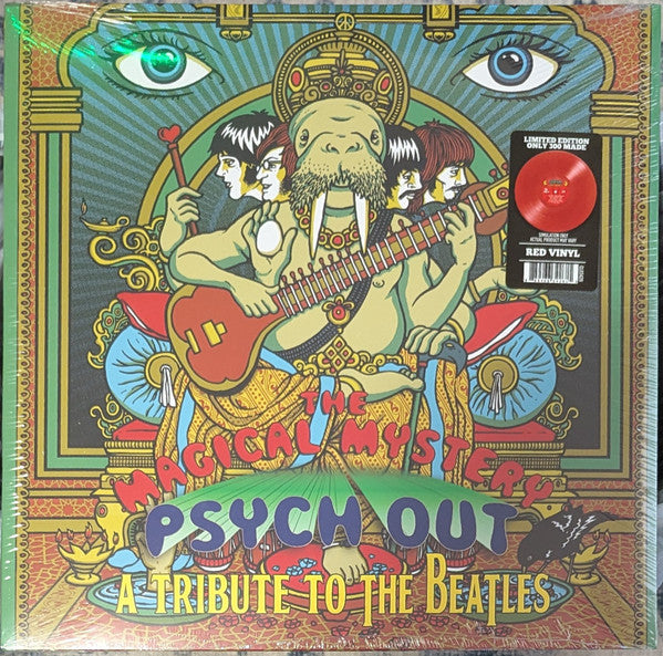 Various : The Magical Mystery Psychout - A Tribute To The Beatles (LP, Comp, Ltd, RE, Red)