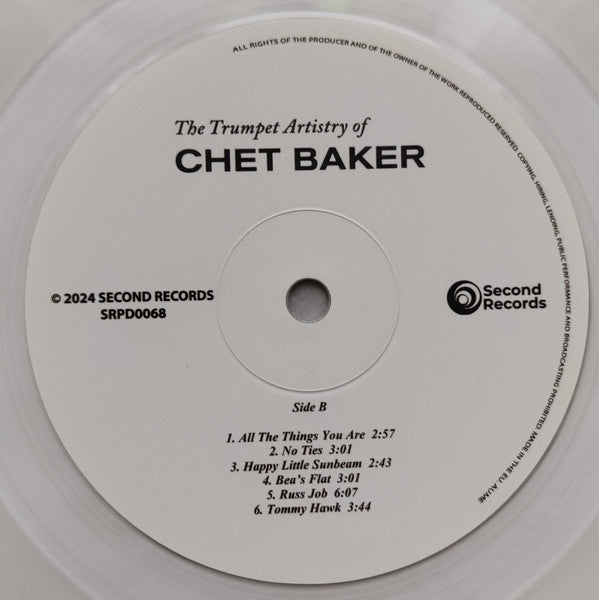 Chet Baker : Trumpet Artistry Of Chet Baker (LP, Ltd, Nat)