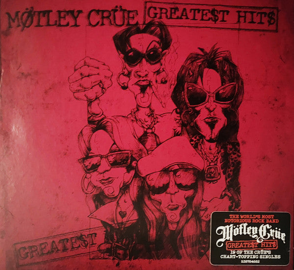Mötley Crüe : Greate$t Hit$ (CD, Comp, RE, Dig)