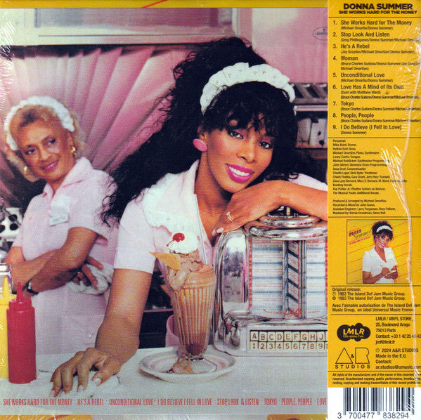 Donna Summer : She Works Hard For The Money (CD, Album, Ltd, RE, Pap)