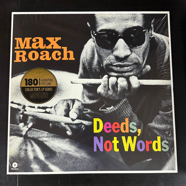 Max Roach : Deeds, Not Words (LP, Ltd, 180)