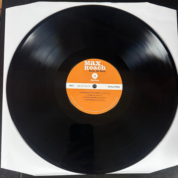 Max Roach : Deeds, Not Words (LP, Ltd, 180)