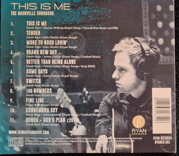 Derek Ryan (3) : This Is Me: The Nashville Songbook (CD, Album)