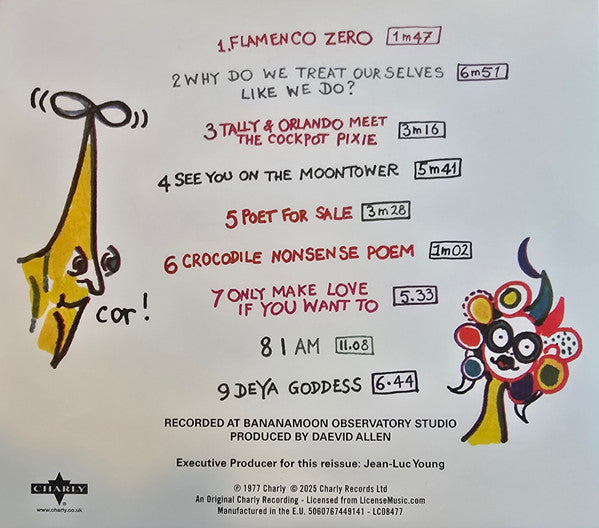 Daevid Allen : Now Is The Happiest Time Of Your Life (CD, Album, RE, RM, Dig)