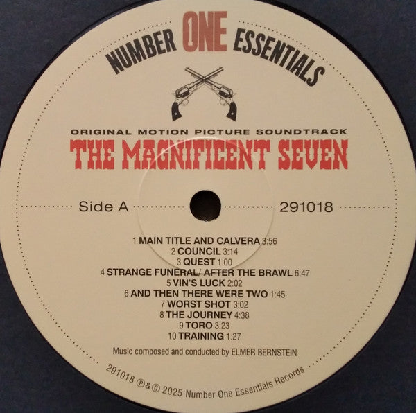 Elmer Bernstein : The Magnificent Seven (Original Soundtrack) (LP, Album, 180)