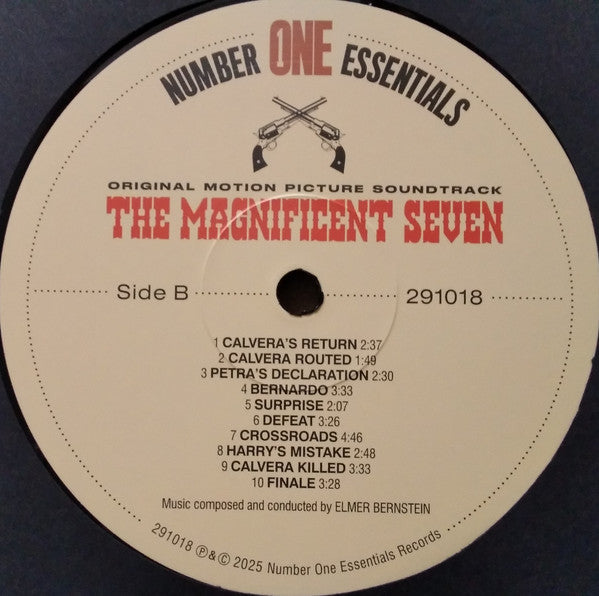 Elmer Bernstein : The Magnificent Seven (Original Soundtrack) (LP, Album, 180)