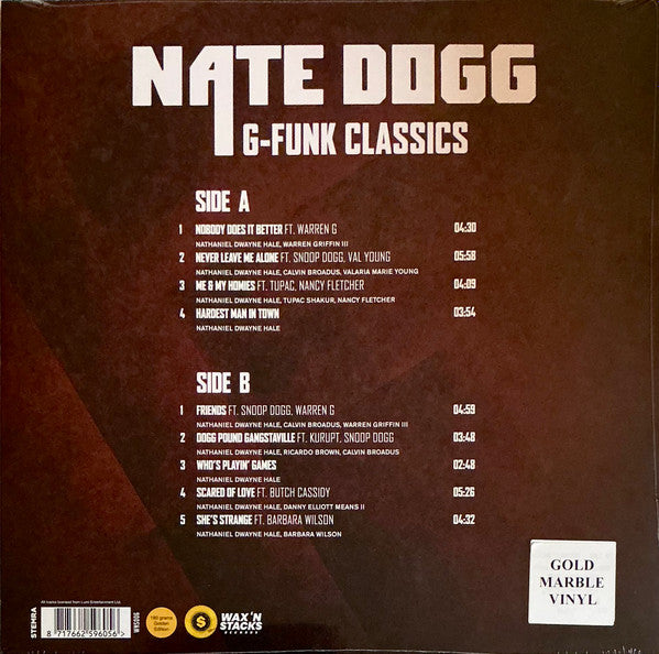 Nate Dogg : G-Funk Classics (LP, Comp, Ltd, Gol)