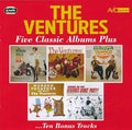 The Ventures : Five Classic Albums Plus (2xCD, Album, Comp)