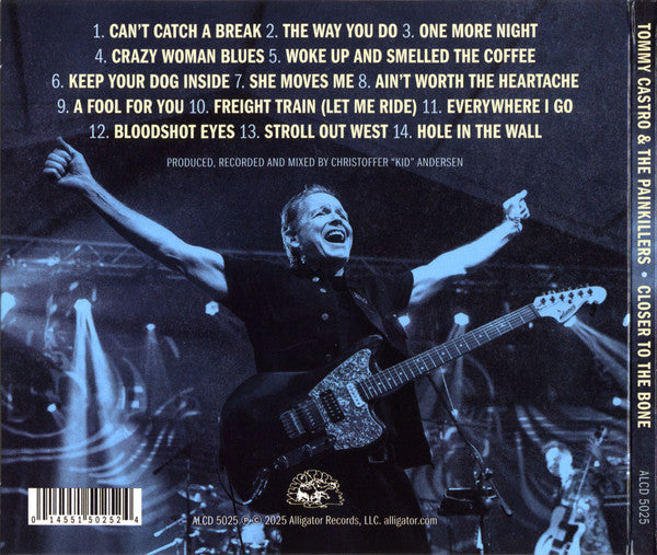 Tommy Castro And The Painkillers : Closer To The Bone (CD)