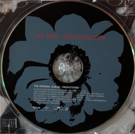 The Cure : Disintegration (CD, Album, RE, RM, EDC)