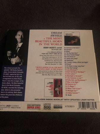 Bobby Hackett : Dream Awhile/The Most Beautiful Girl In The World (CD, Comp, Ltd, RE)