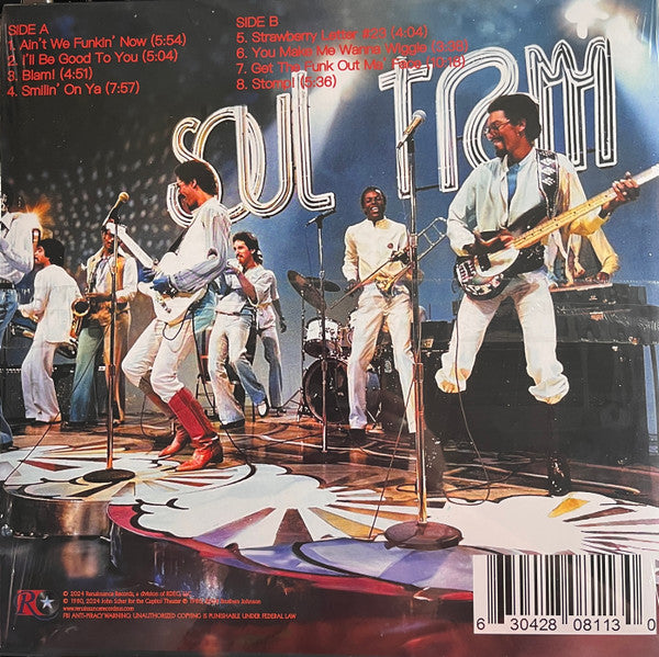 Brothers Johnson : Live At The Capitol Theater April 25, 1980 (LP, Album, Blu)