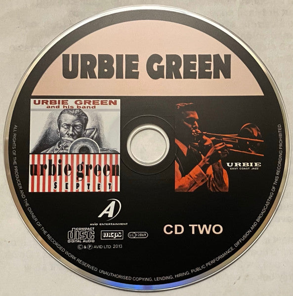 Urbie Green : Five Classic Albums: All About Urbie Green And His Big Band / Blues And Other Shades Of Green / Urbie Green And His Band / Urbie Green Septet / Urbie: East Coast Jazz (2xCD, Comp)