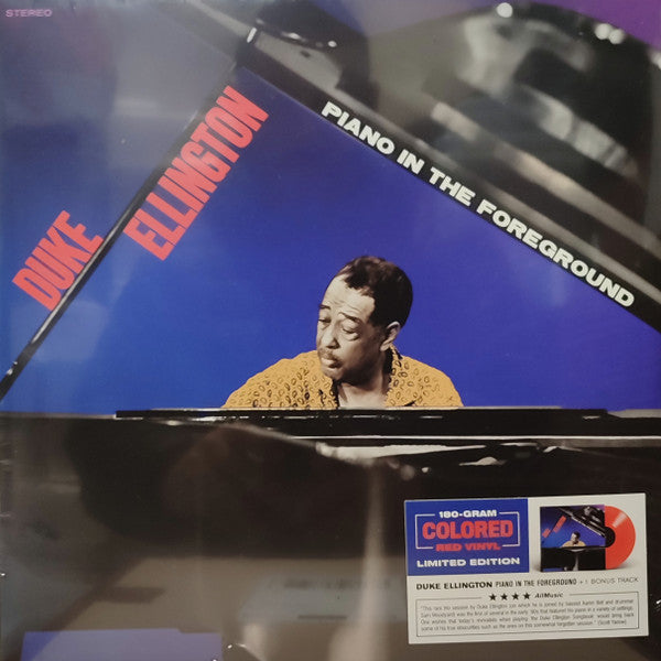 Duke Ellington : Piano In The Foreground  (LP, Album, RE, Red)