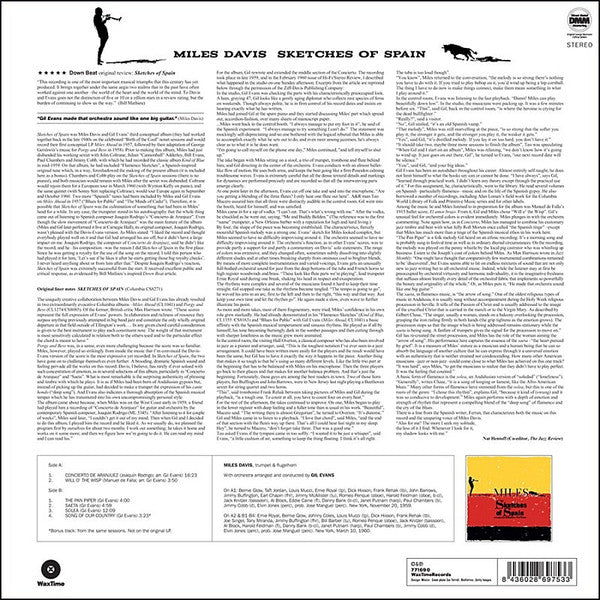 Miles Davis : Sketches Of Spain (LP, Album, RE)