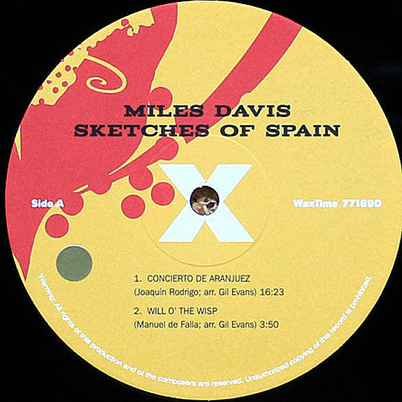 Miles Davis : Sketches Of Spain (LP, Album, RE)