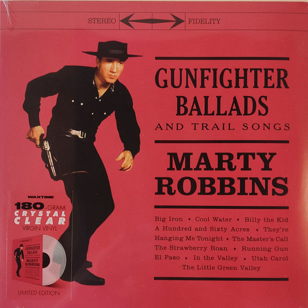 Marty Robbins : Gunfighter Ballads And Trail Songs (LP, Ltd, RE, Cle)