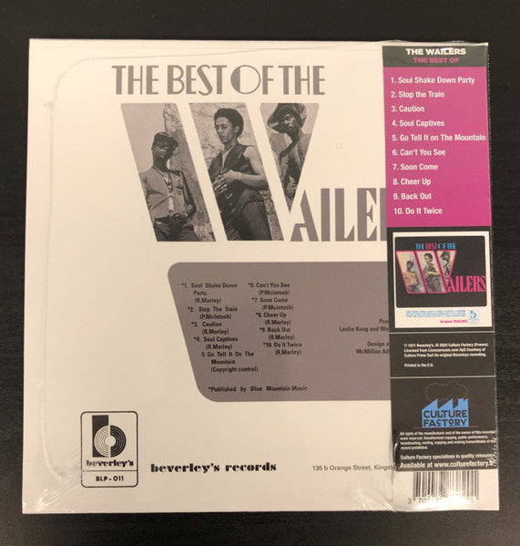 The Wailers : The Best Of The Wailers (CD, Album, Dlx, Ltd)