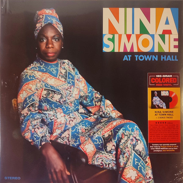 Nina Simone : Nina Simone At Town Hall (LP, Album, Ltd, RE, Red)