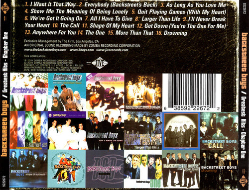 Backstreet Boys : Greatest Hits - Chapter One (CD, Comp)