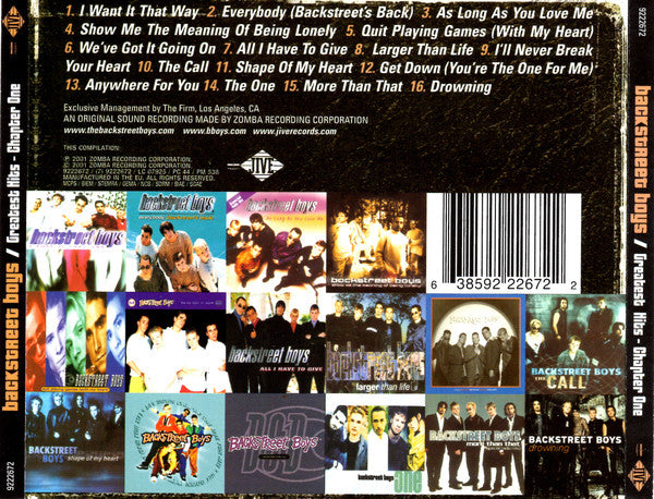 Backstreet Boys : Greatest Hits - Chapter One (CD, Comp)