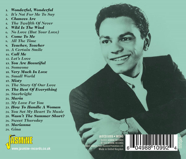 Johnny Mathis : A Certain Smile… – All His Us Hits 1956-62 (CD, Comp, Mono)
