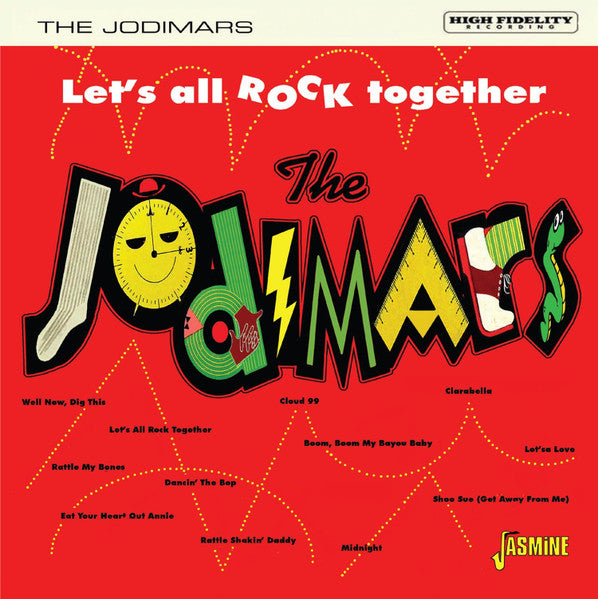 The Jodimars : Let's All Rock Together (CD, Comp, Mono)