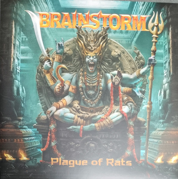 Brainstorm (12) : Plague Of Rats (LP, Album, Ltd, Ind)