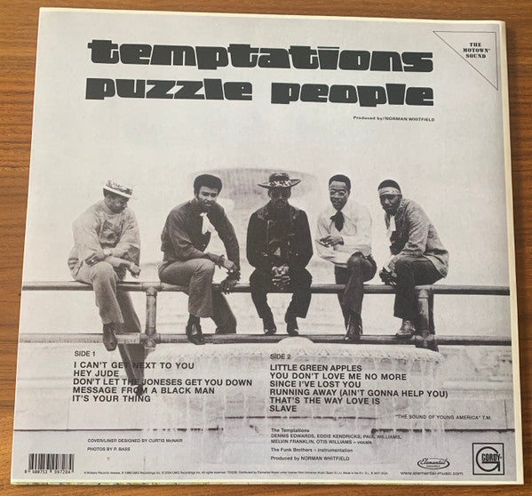 The Temptations : Puzzle People (LP, Album, RE, 180)
