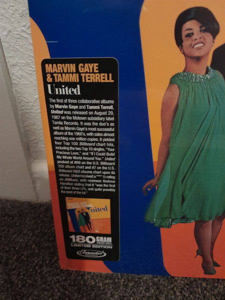 Marvin Gaye & Tammi Terrell : United (LP, Album, Ltd, RP, 180)