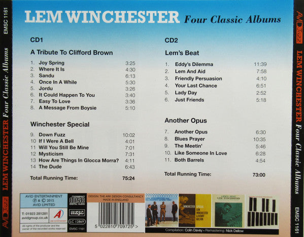 Lem Winchester : Four Classic Albums (2xCD, Comp, RM)