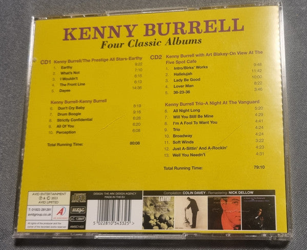 Kenny Burrell : Four Classic Albums  (2xCD, Comp)