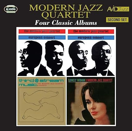 The Modern Jazz Quartet : Four Classic Albums (Second Set) (2xCD, Comp, RE)