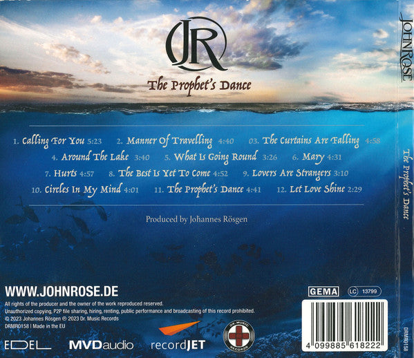 JohnRose : The Prophet's Dance (CD, Album)