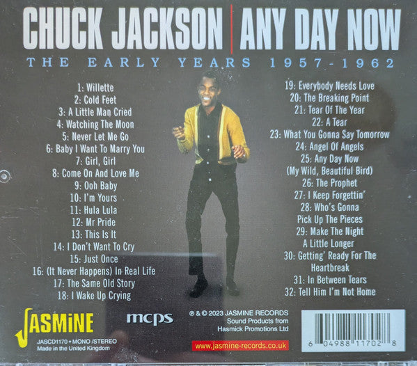 Chuck Jackson : Any Day Now The Early Years 1957 - 1962 (CDr, Comp, Mono)